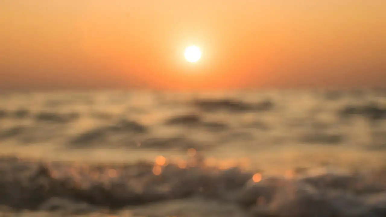 オリジナルパンフレットの表紙に使われた夕日の海